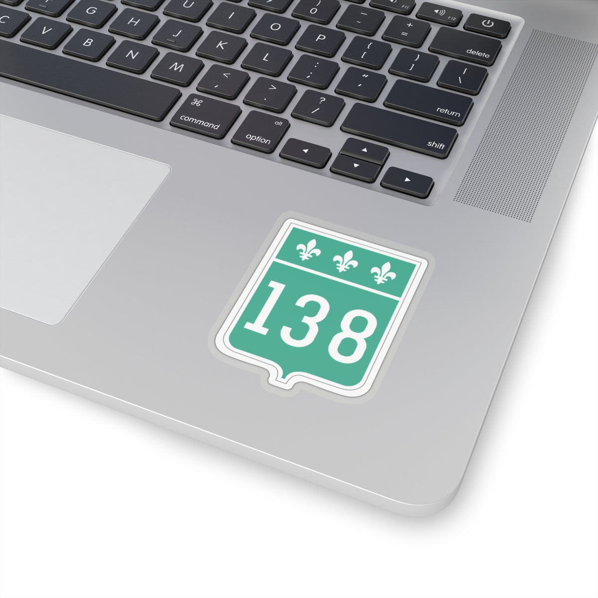 different sized route 138 stickers