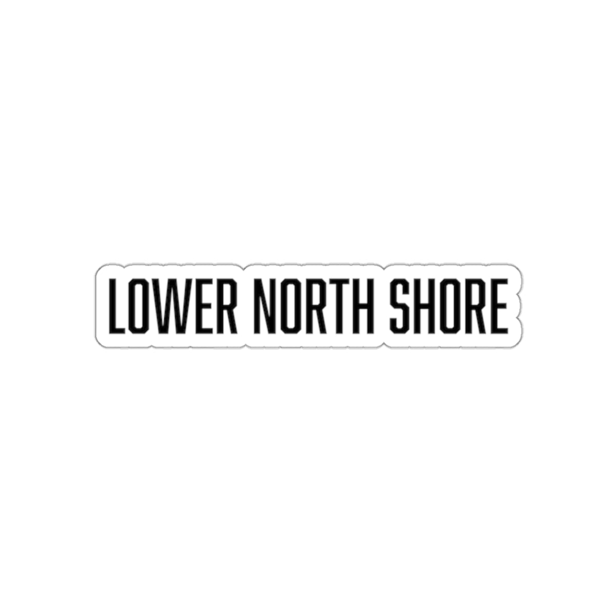 "lower north shore" sticker