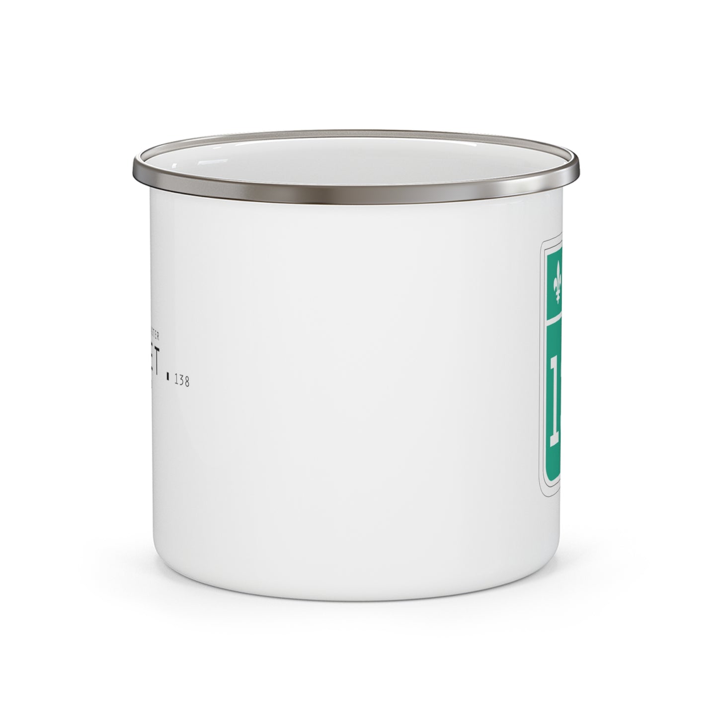 projet 138 Enamel Camping Mug