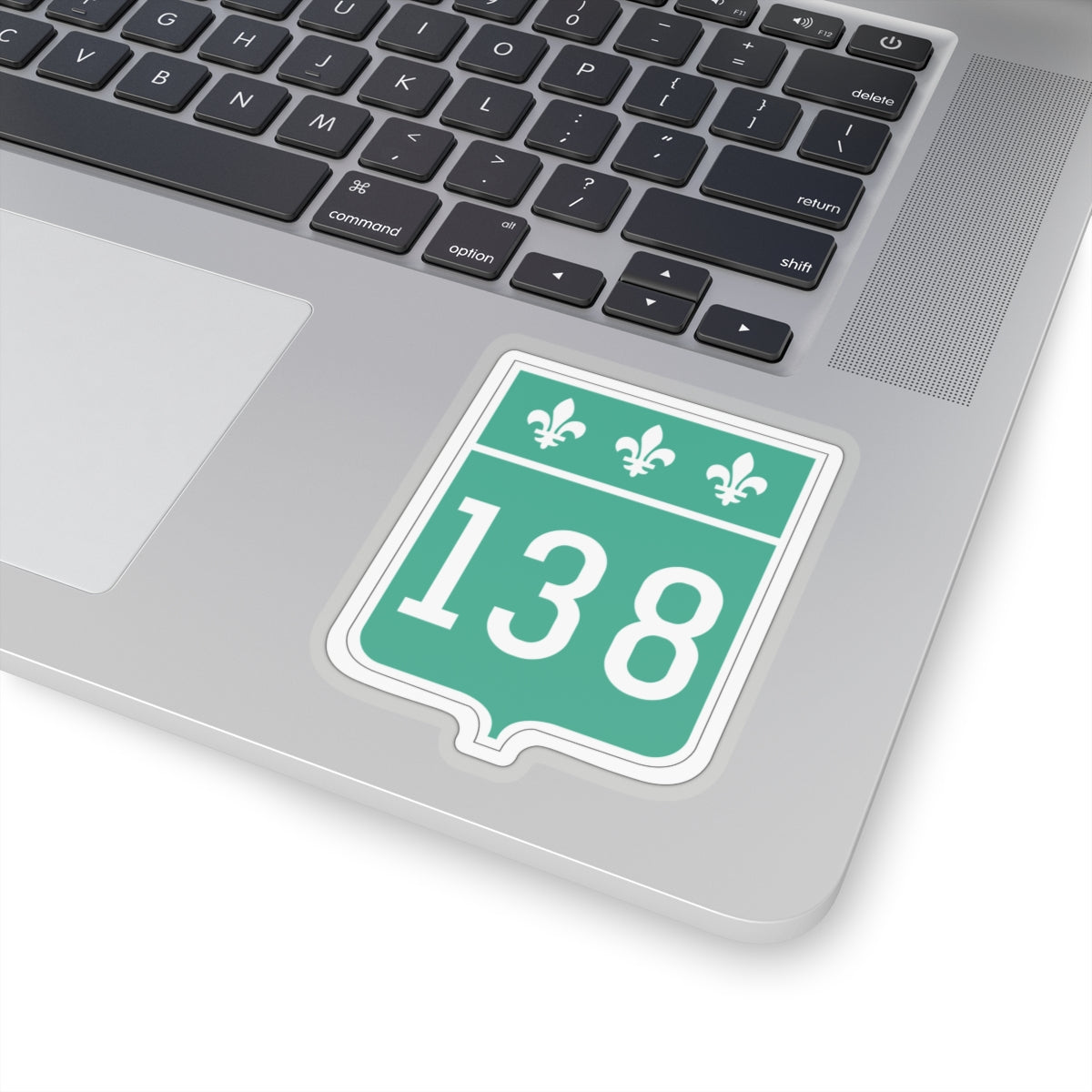 different sized route 138 stickers