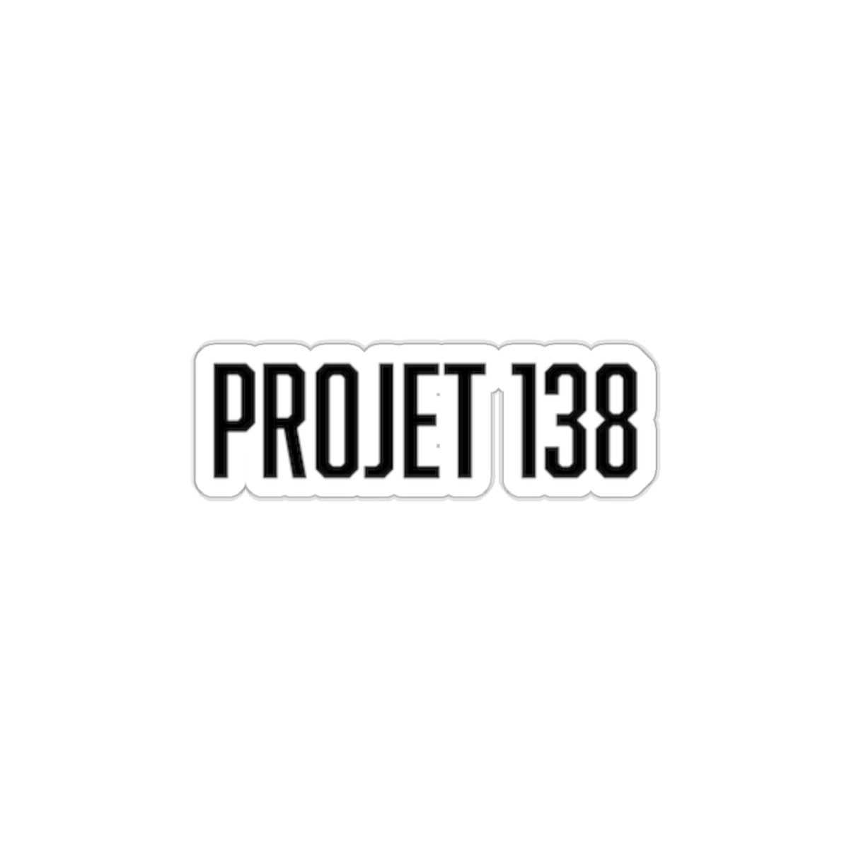 projet 138 sticker