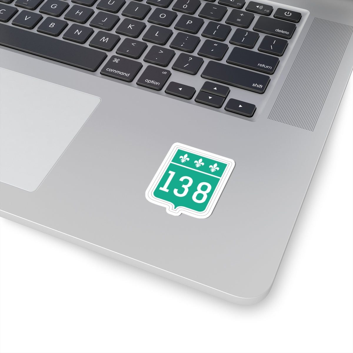 different sized route 138 stickers