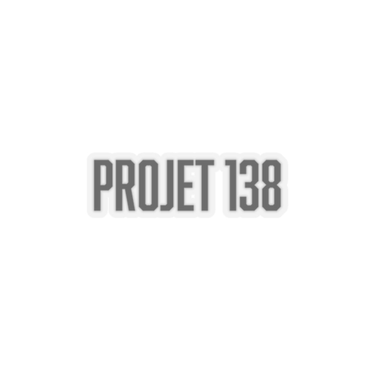 projet 138 sticker