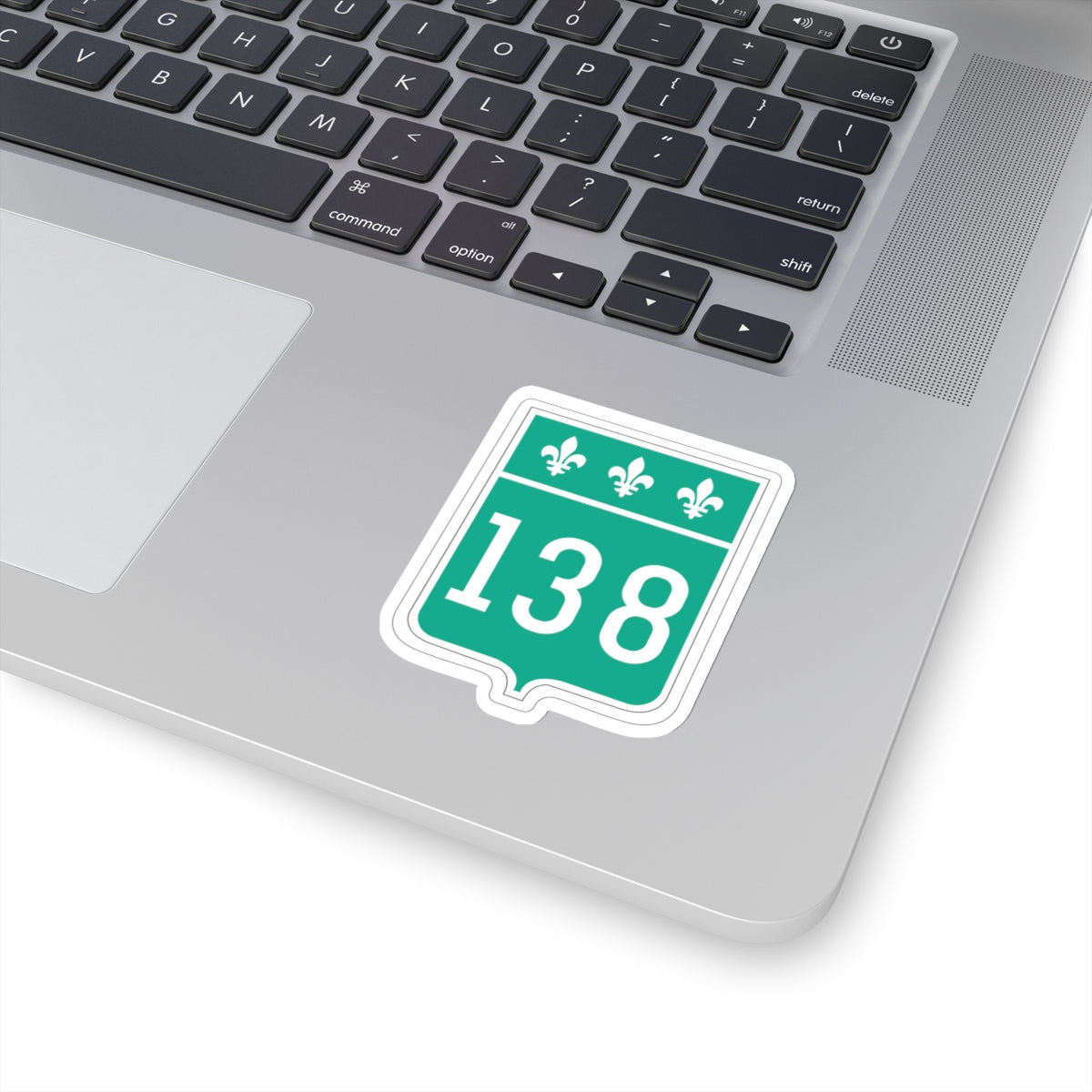 different sized route 138 stickers