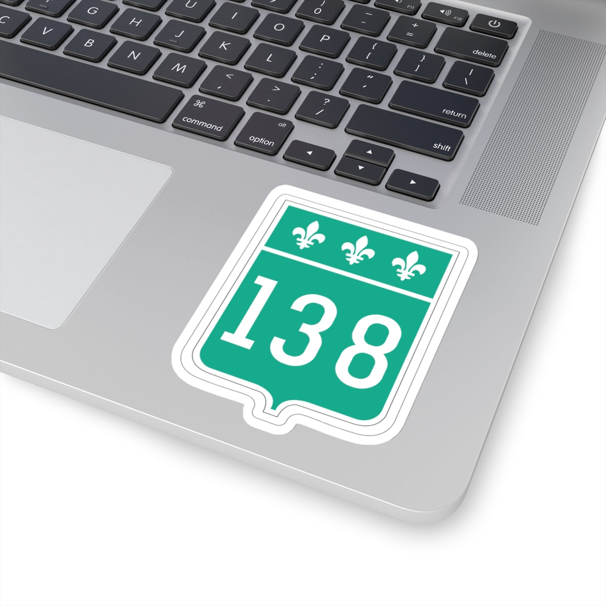 different sized route 138 stickers