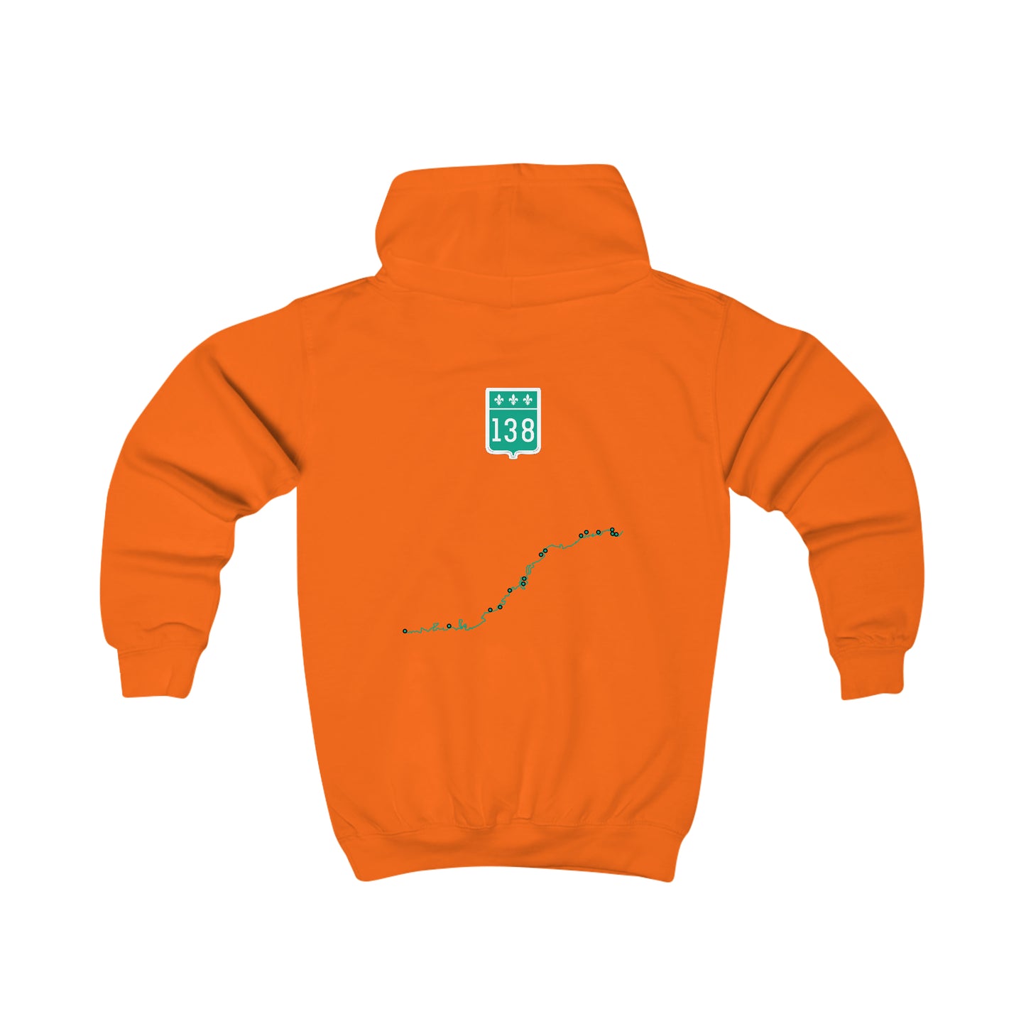 kids route blanche hoodie