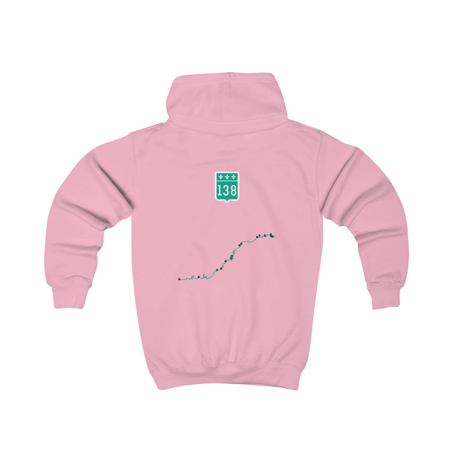 kids route blanche hoodie