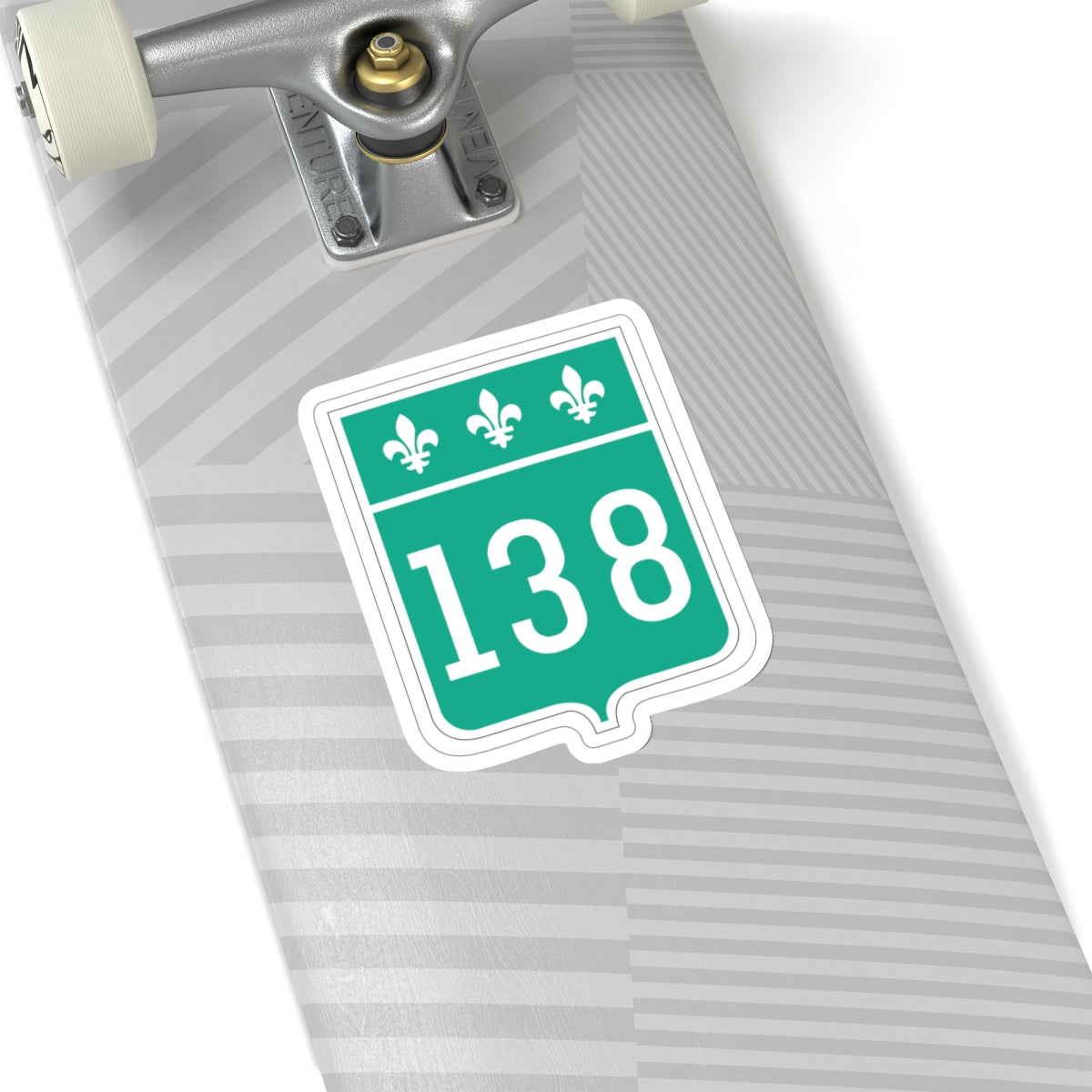 different sized route 138 stickers